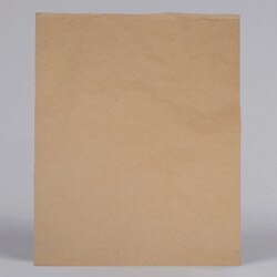 Flat Merchandise Bags. Natural Kraf